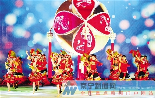 情牽亞郵展 南寧市“喜迎亞郵展”群眾文藝演出上演